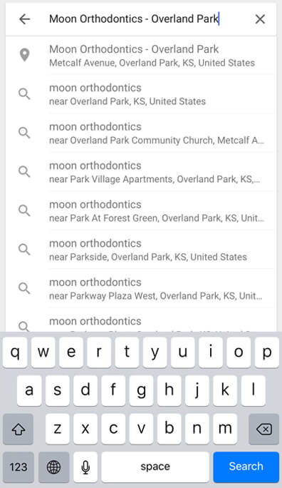 mobile review step one